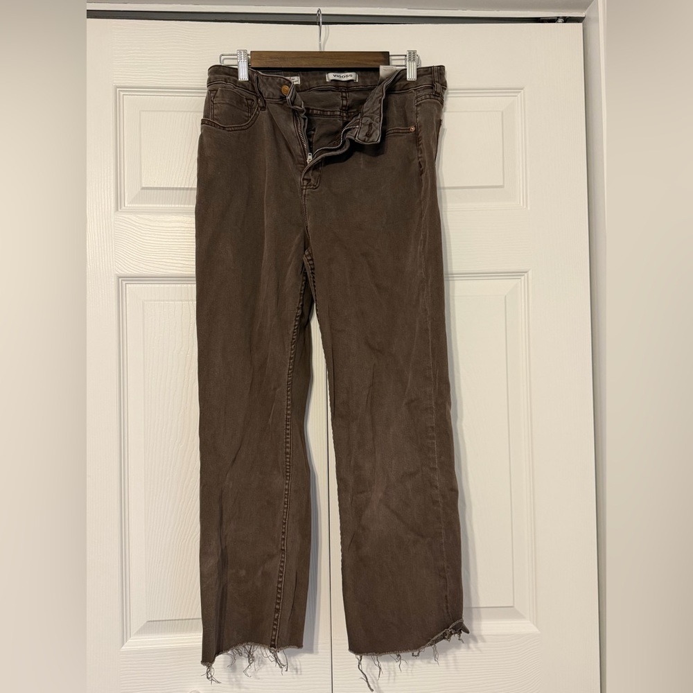 Vigoss Brown Straight Leg Pants